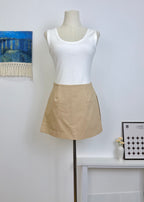 High Waist Skort