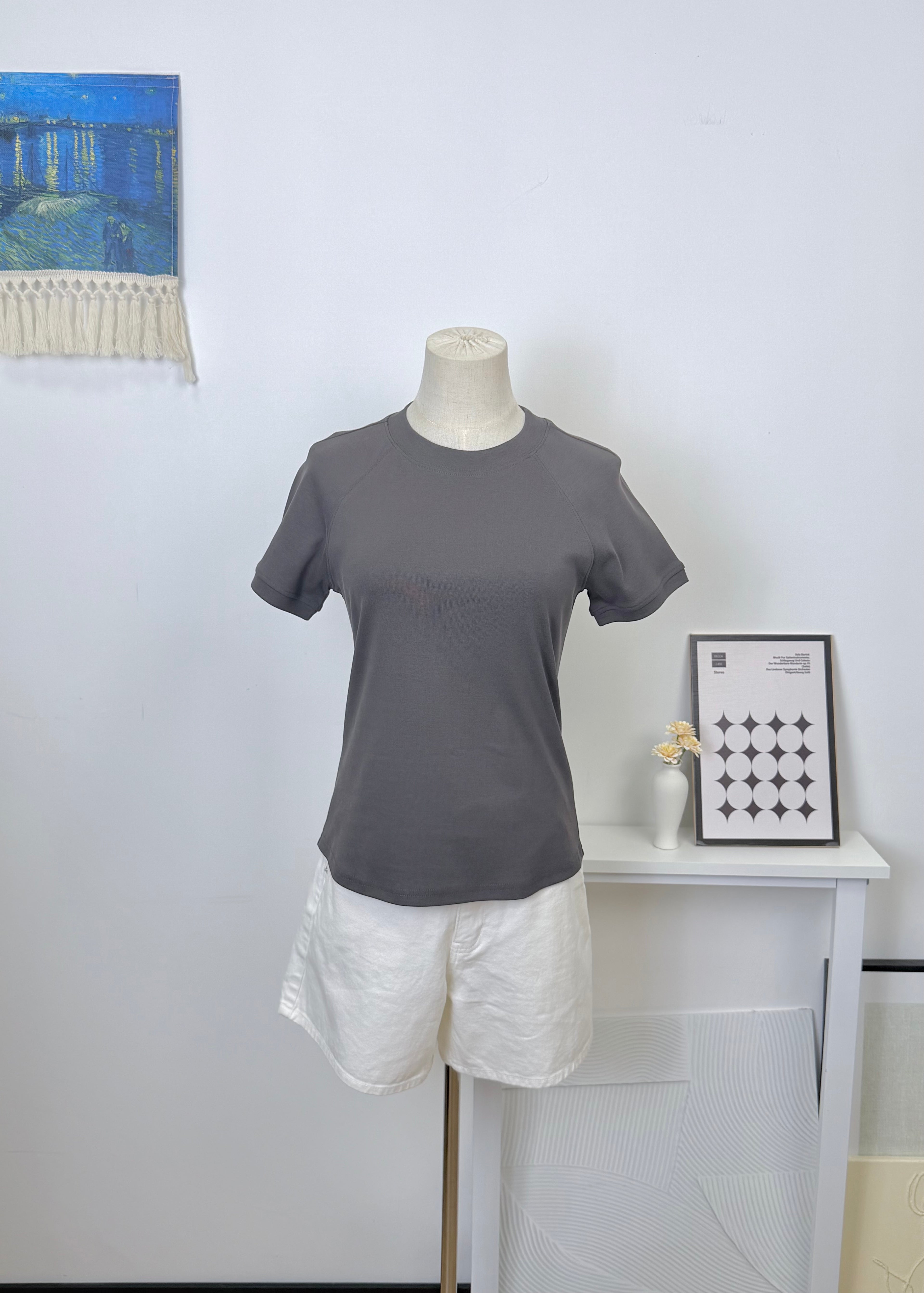 100% Cotton Basic Tee