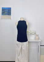 Inner Shoulder Textured Knit Top