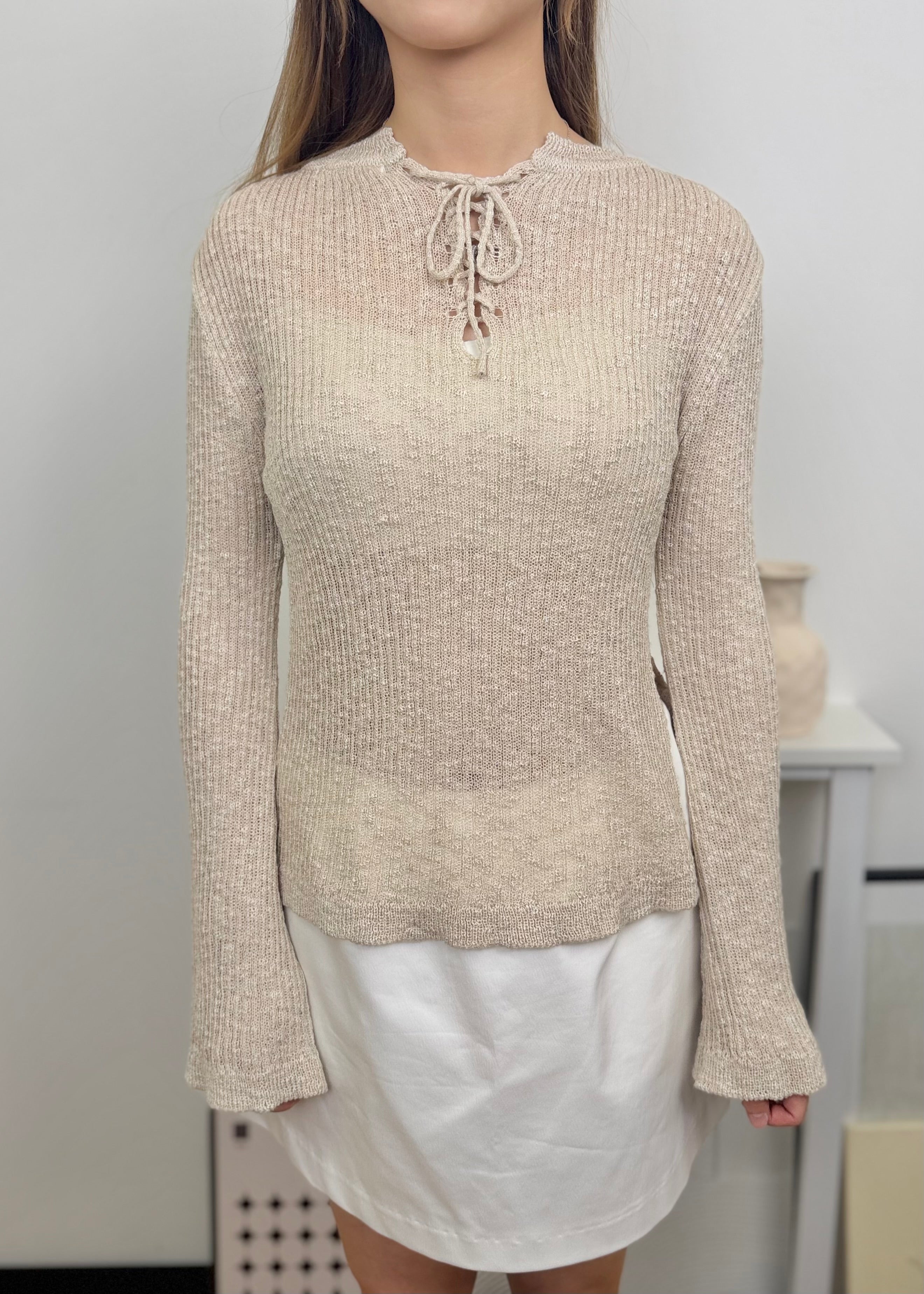 Reversible Back Tie Flare UV Top