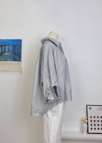Spliced Drop Shoulder Shirt