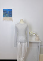 Reversible Back Tie Flare UV Top