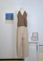 Wide Leg Suit Pants
