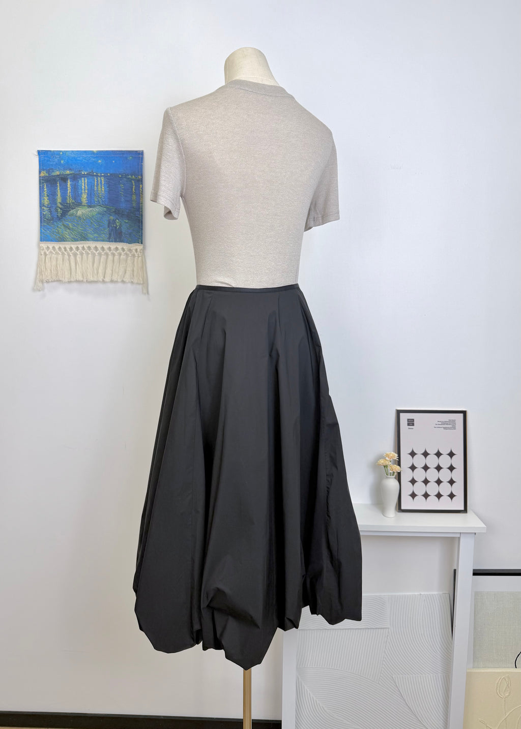 Blossom Black Dress