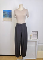 Wide Leg Suit Pants