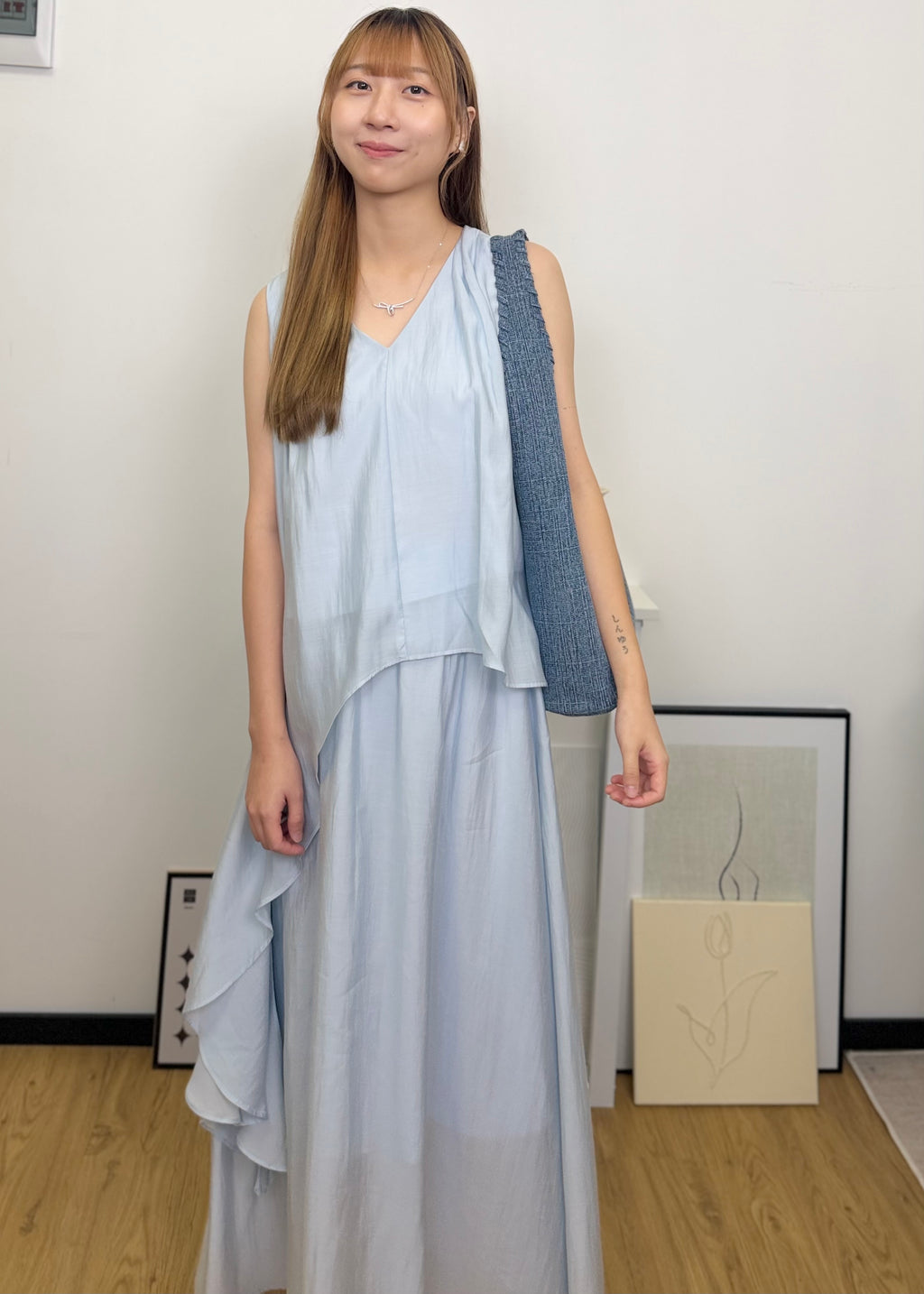 Ruffle Set Dress