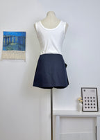 High Waist Skort