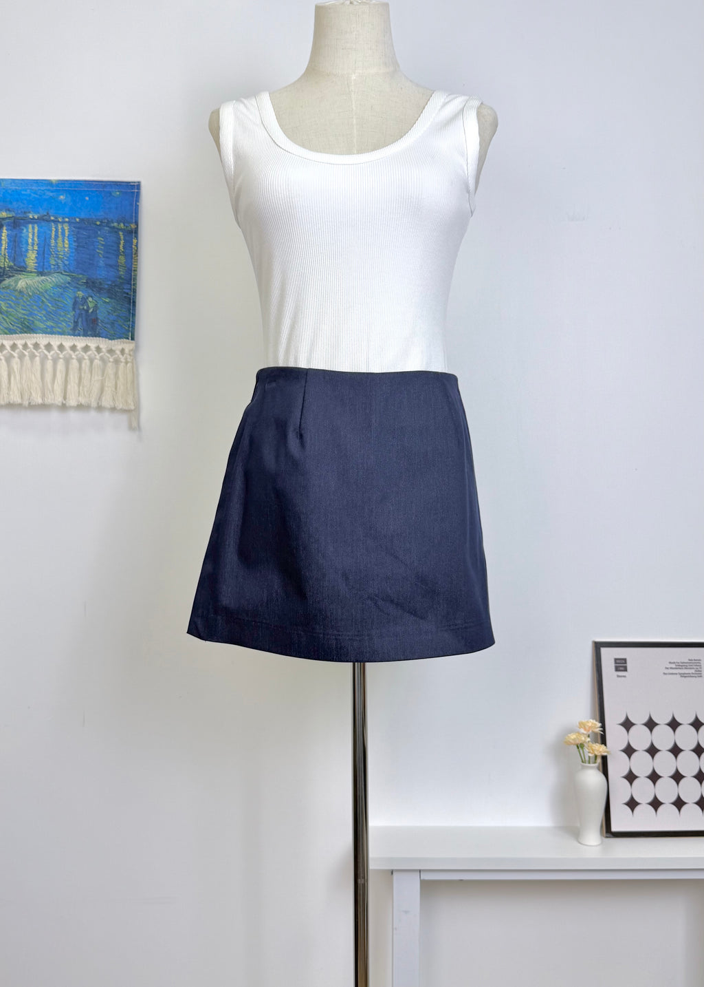 High Waist Skort
