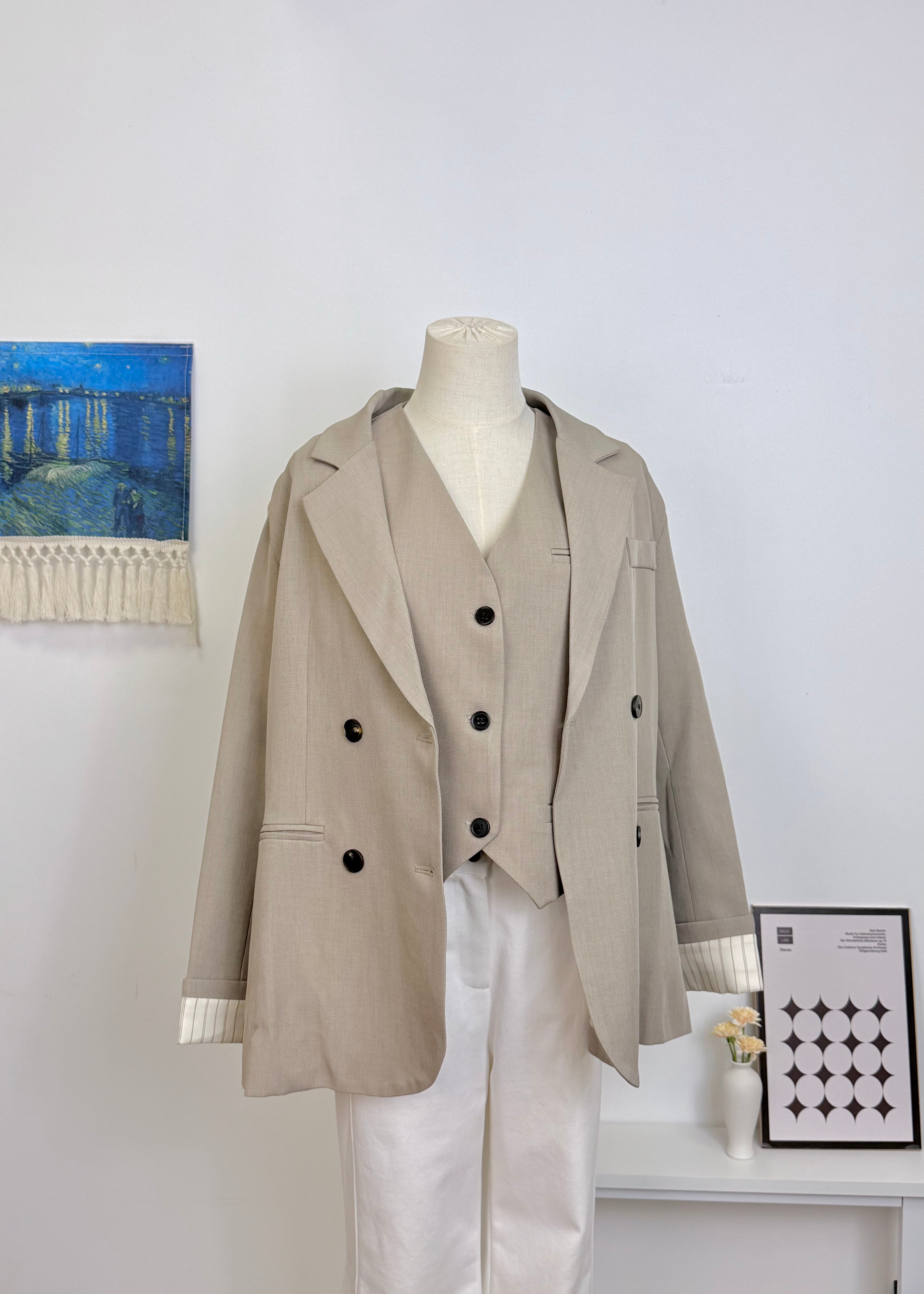 Double Breasted Blazer