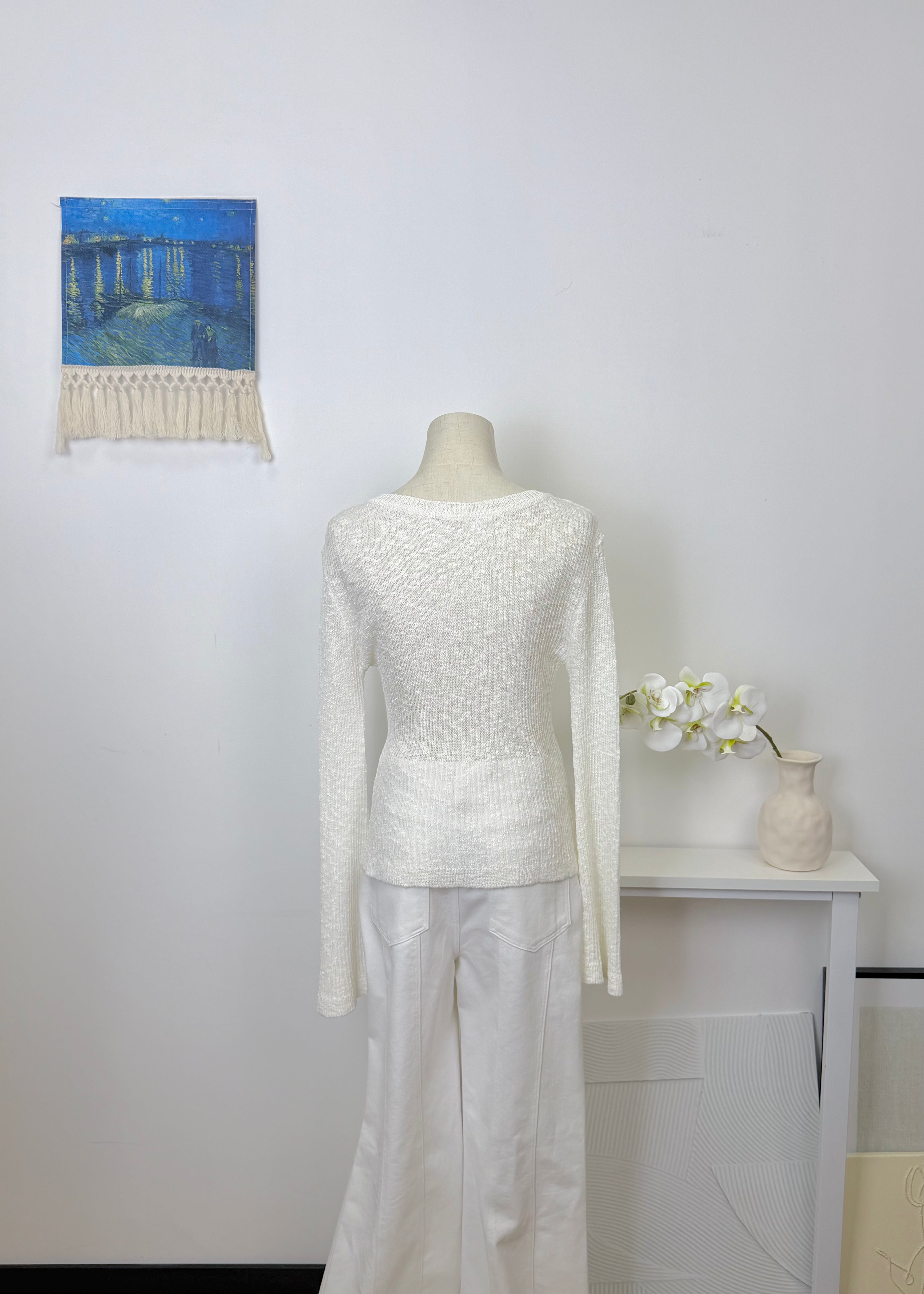Reversible Back Tie Flare UV Top