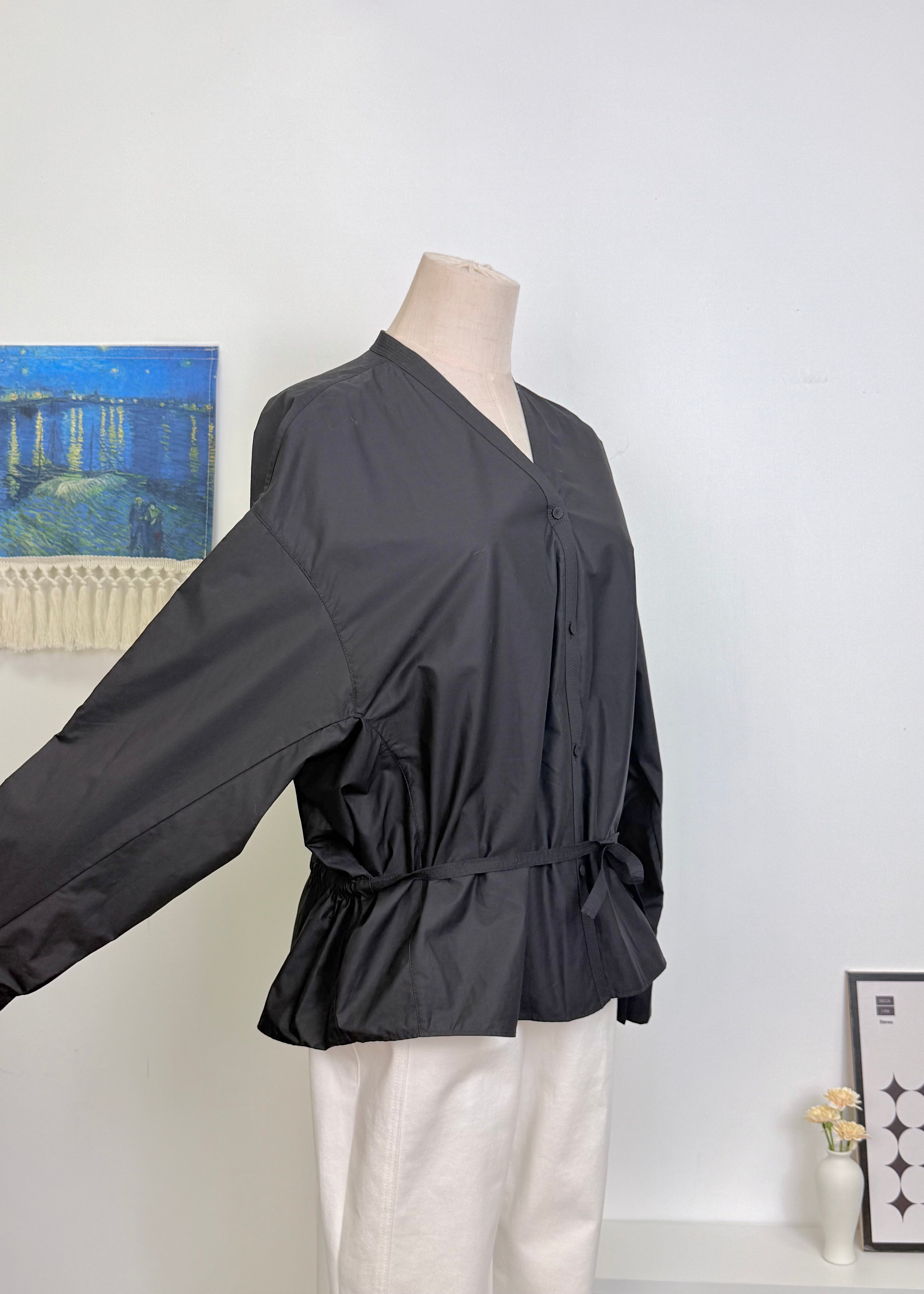 Rhombus long sleeve shirt