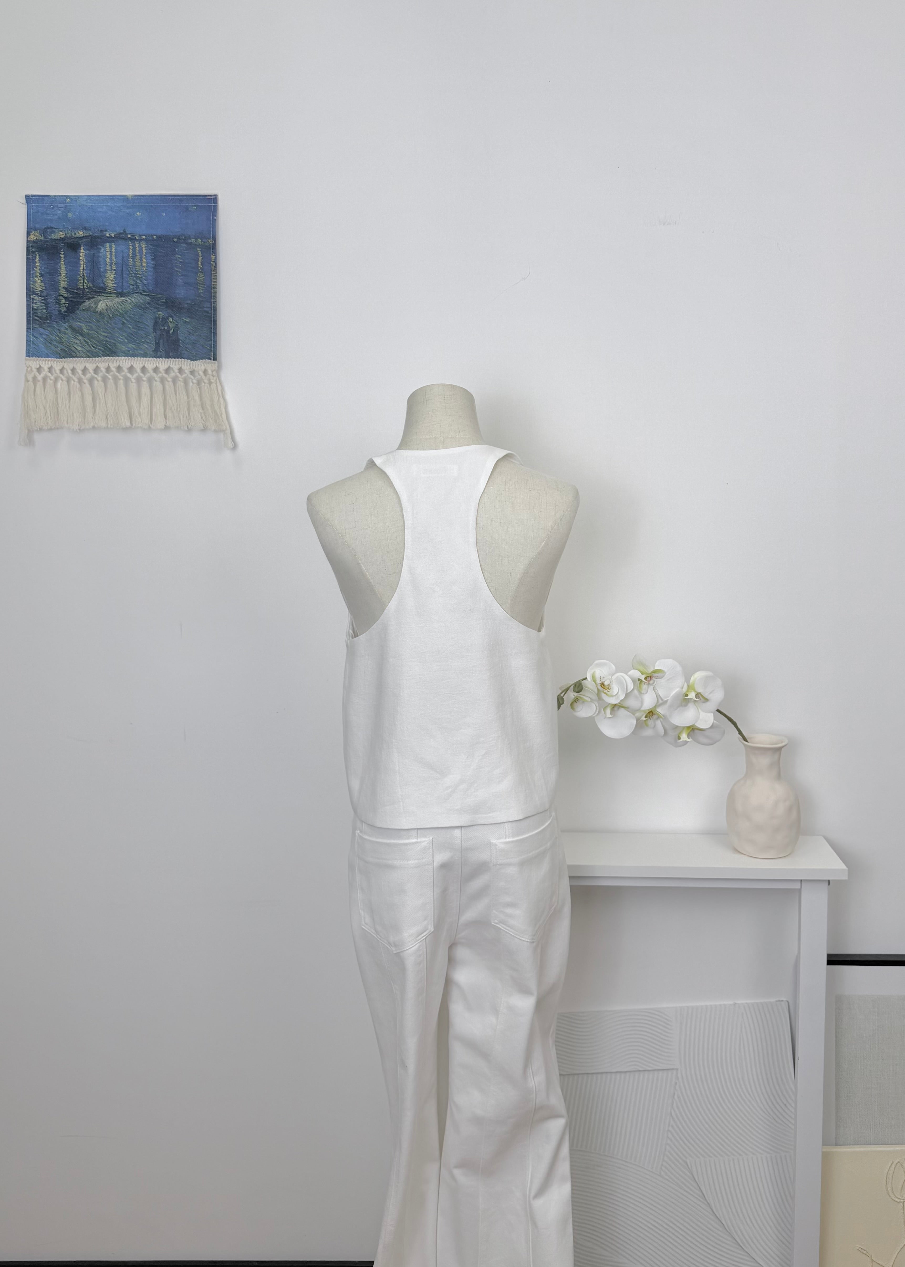 Stylish Back Waistcoat Vest