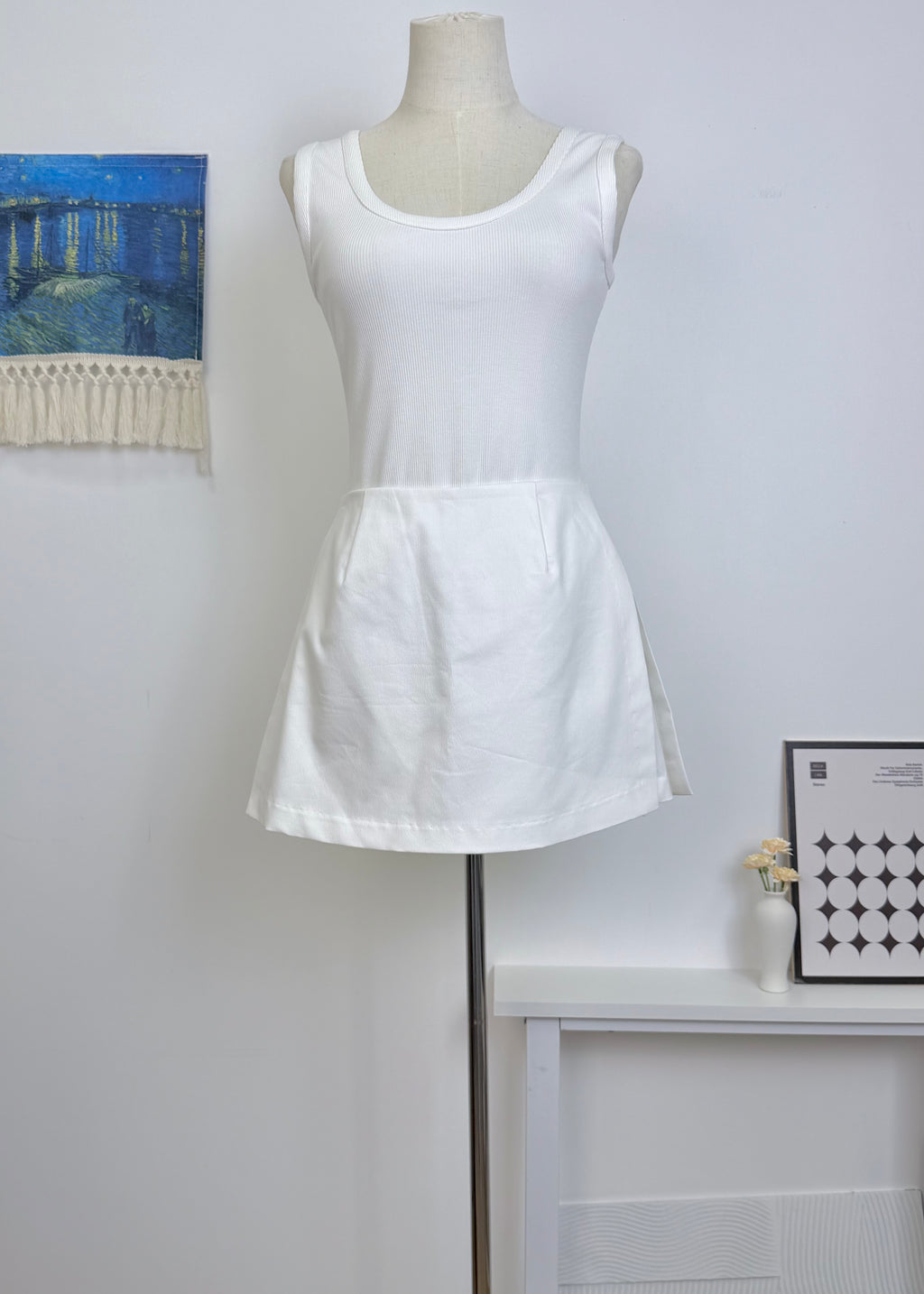 High Waist Skort