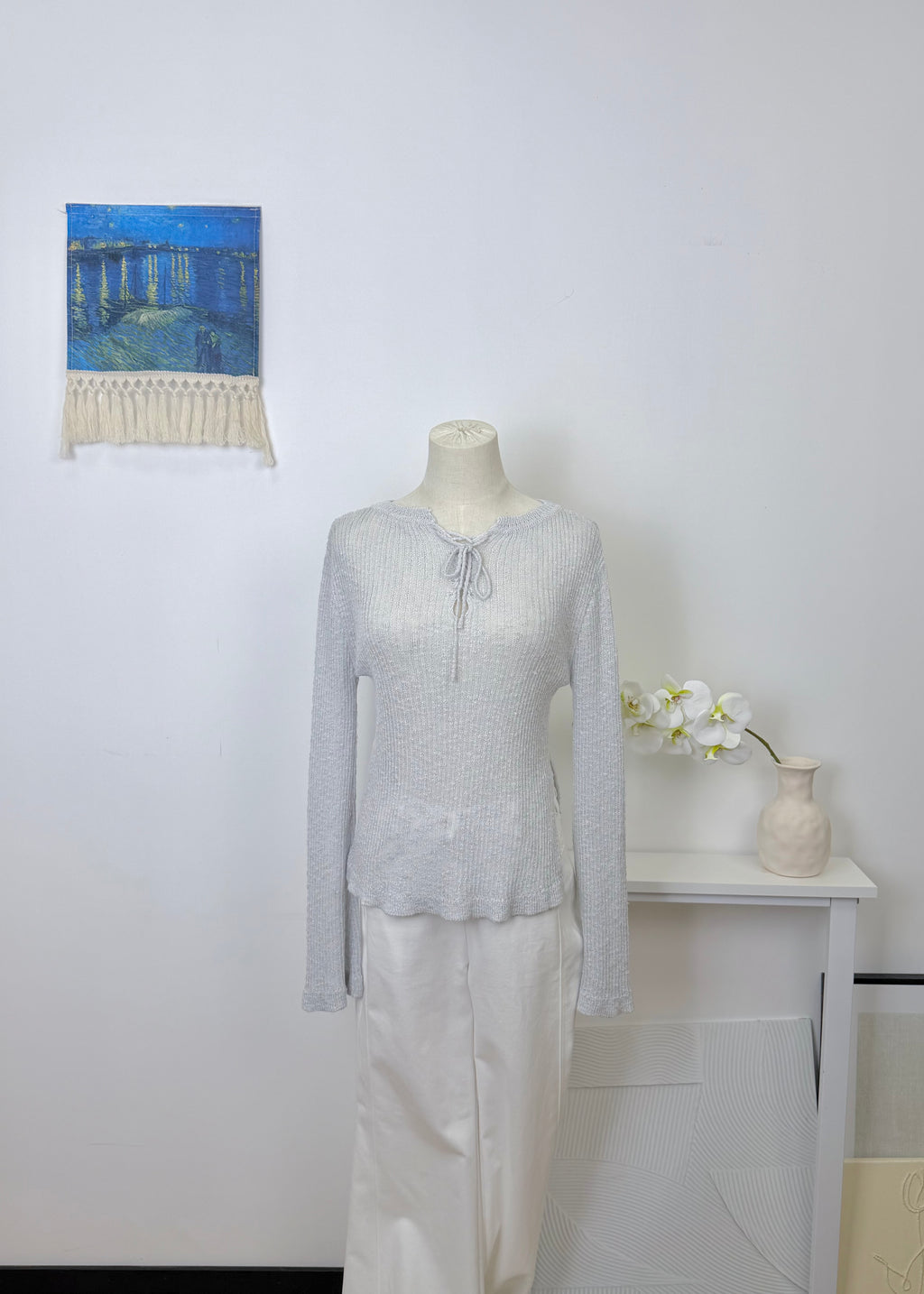 Reversible Back Tie Flare UV Top