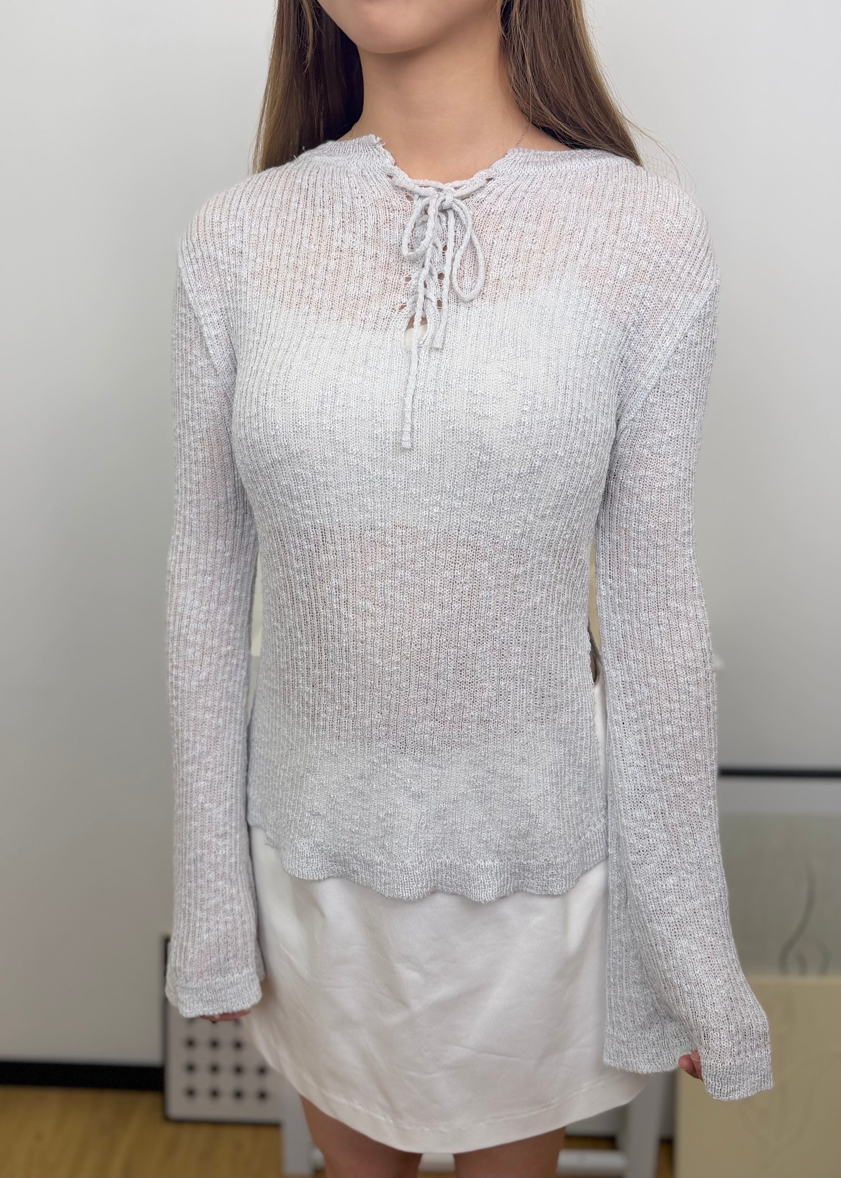 Reversible Back Tie Flare UV Top