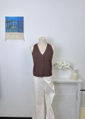 V Neck Knit Vest