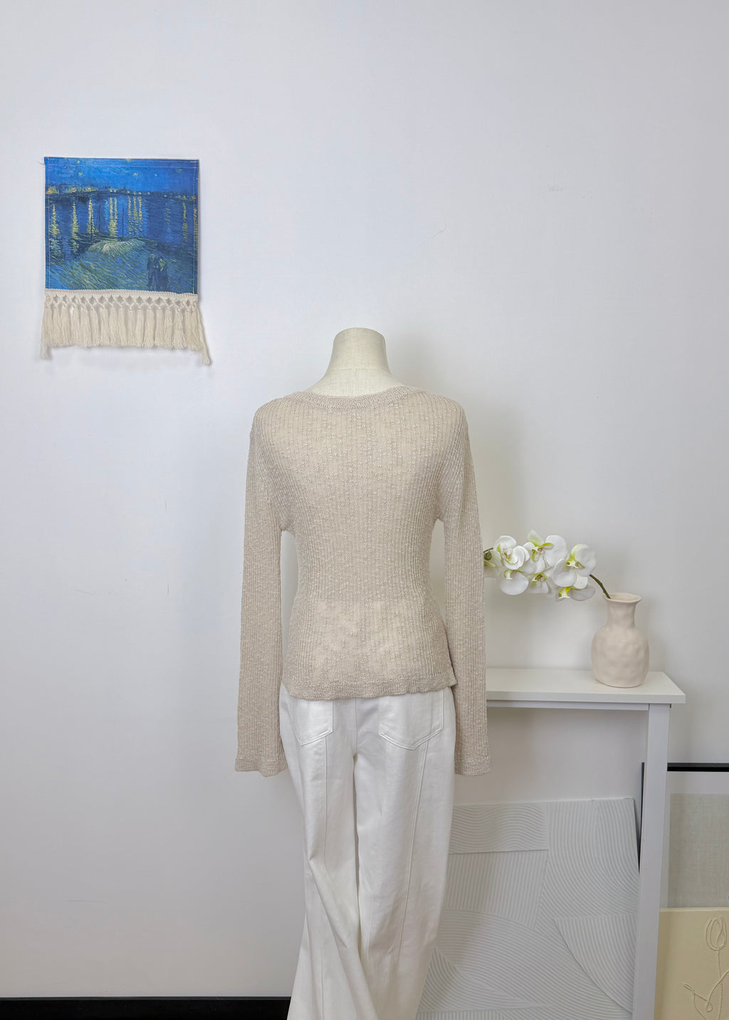 Reversible Back Tie Flare UV Top