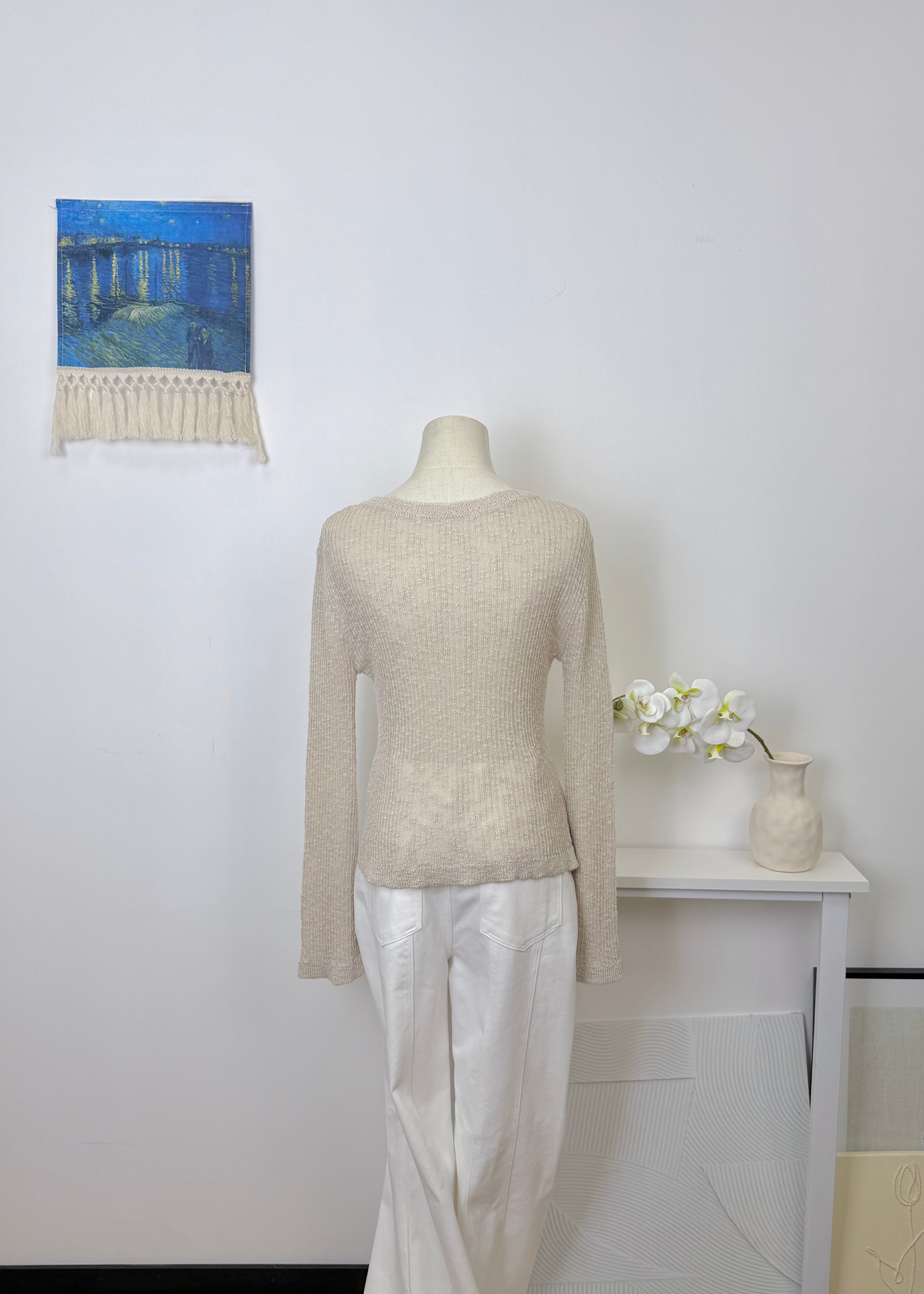 Reversible Back Tie Flare UV Top