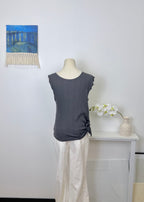 2 Ways Ribbed Long Tank