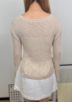Reversible Back Tie Flare UV Top