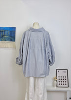 Spliced Drop Shoulder Shirt