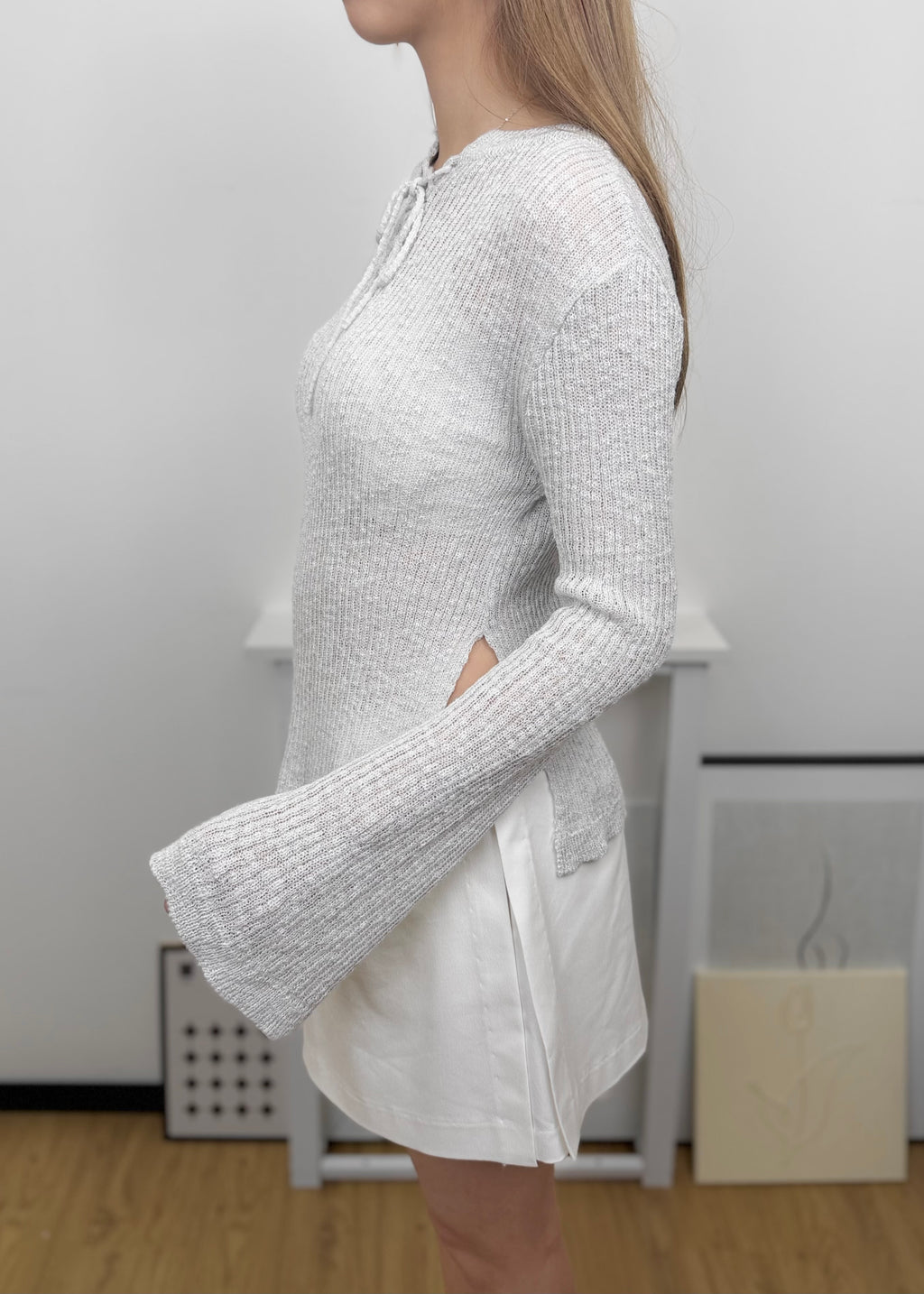 Reversible Back Tie Flare UV Top