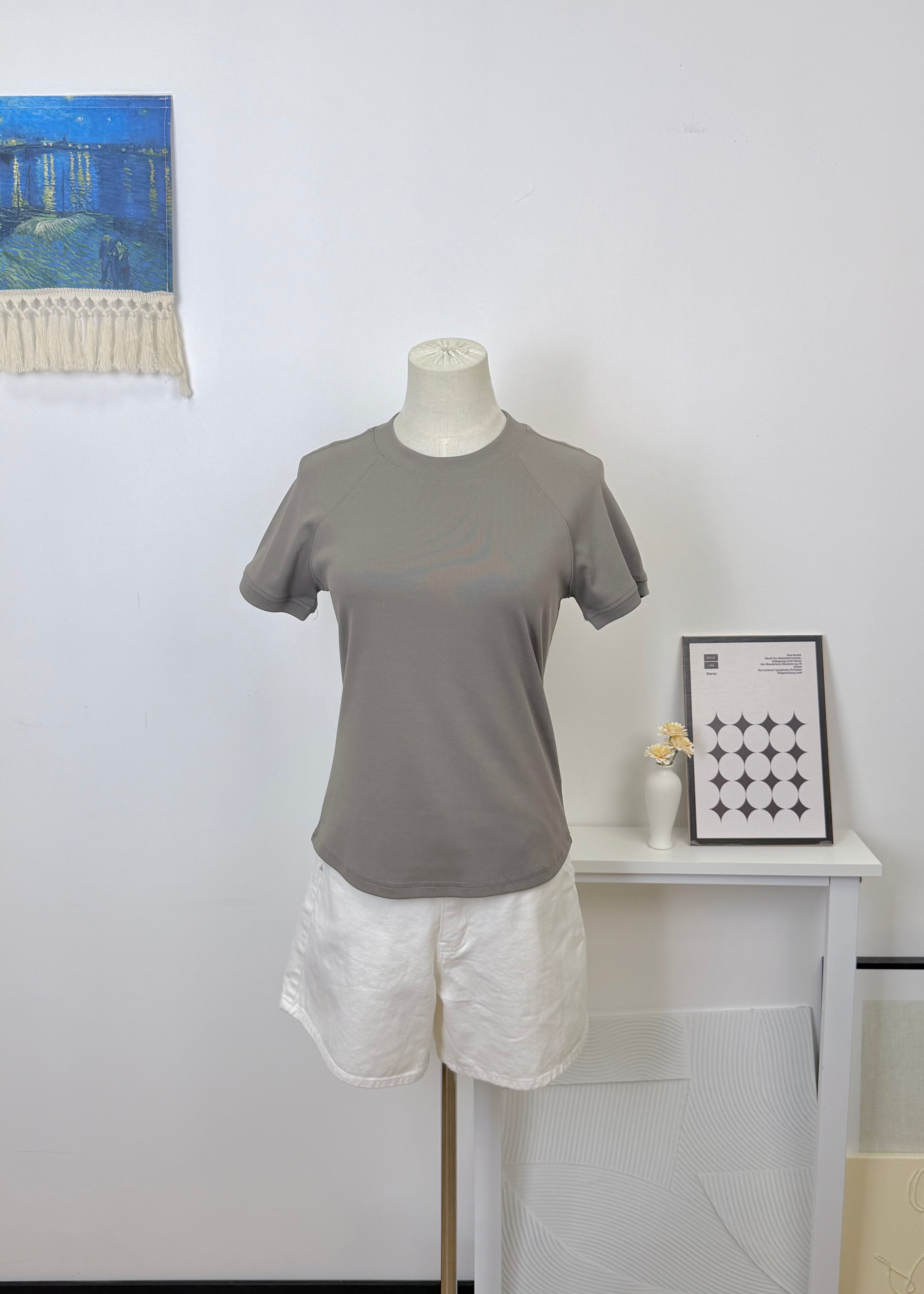 100% Cotton Basic Tee