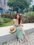 Floral Ruffle Maxi Dress