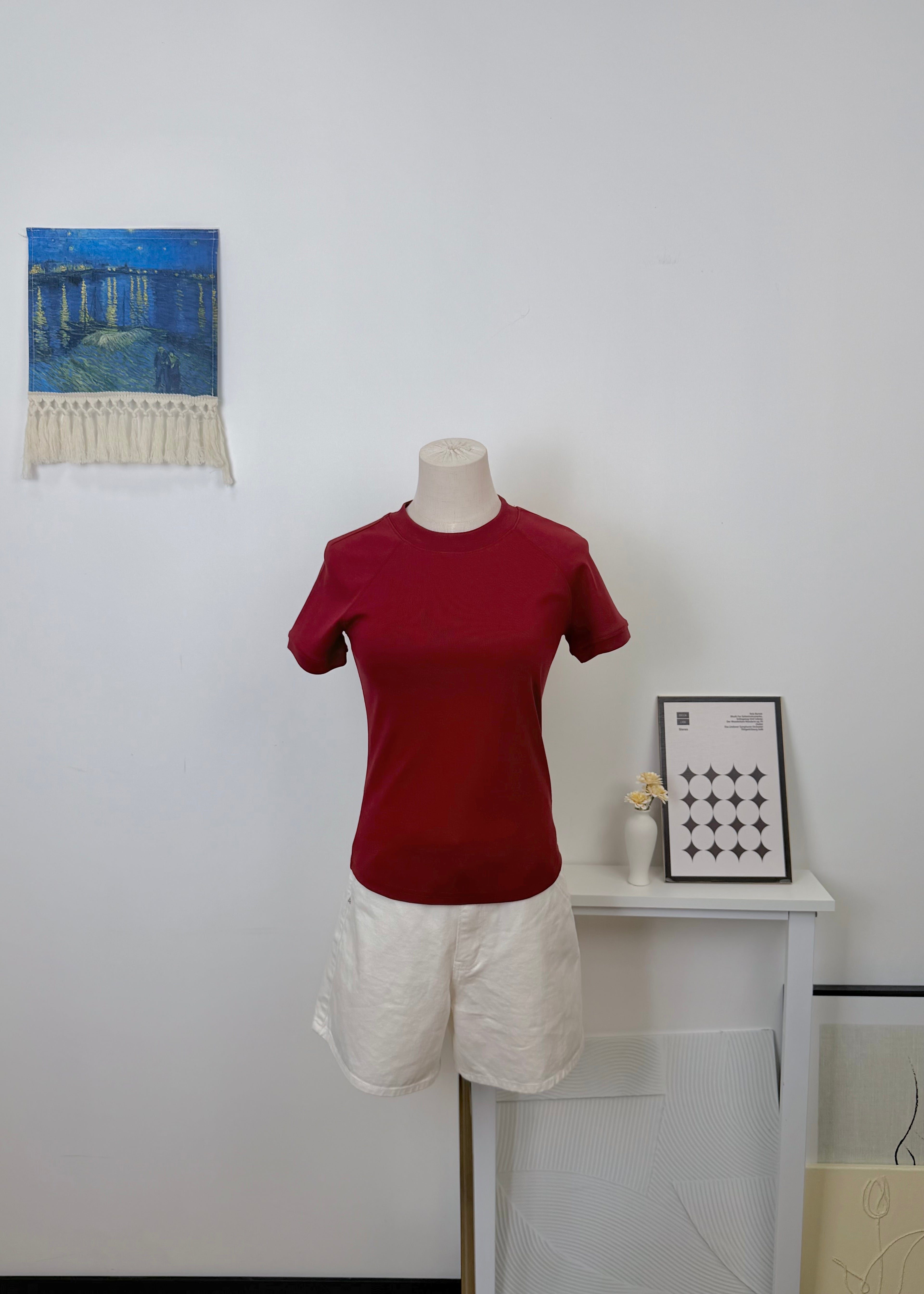 100% Cotton Basic Tee
