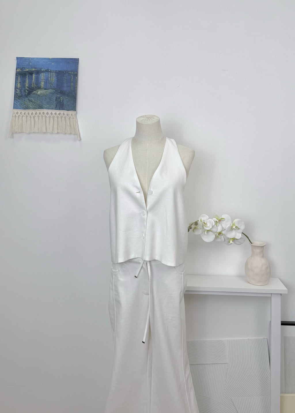 Stylish Back Waistcoat Vest