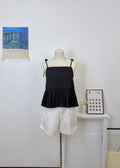 Tie Strap Ruffle Cami Top