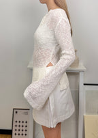 Reversible Back Tie Flare UV Top