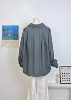 Spliced Drop Shoulder Shirt