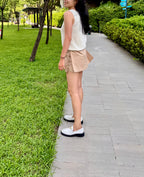 High Waist Skort