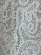 Paisley Lace Cropped Jacket